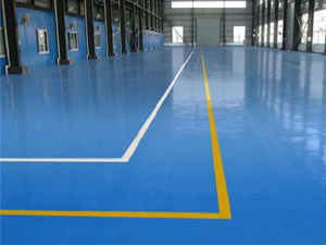 Flooring process determined by the nature of epoxy flooring